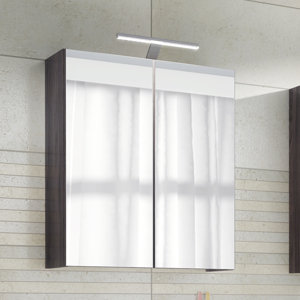 60 x 68 cm wandbefestigter Badschrank Gracja von..