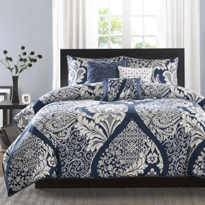 Solid Color Duvet Covers Wayfair Goodwin 180 Thread Count 100 Cotton Duvet Set