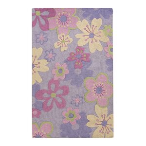 LeVar Hand-Tufted Pink/Purple Area Rug