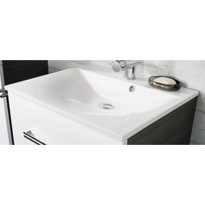 Fackelmann 60 cm Einbauwaschbecken