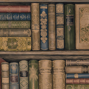 Bookcase Wallpaper Wayfair Save