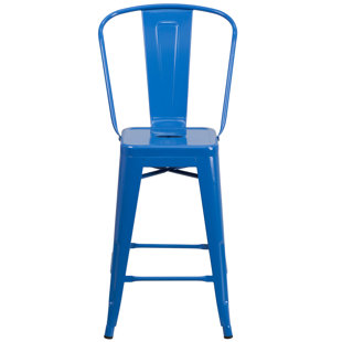 Aqua Blue Bar Stools Wayfair Dovercliff 24 Bar Stool