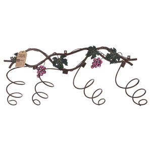 Grapevine? 4 Bottle Wall Mounted Wine Bottle Rack by Twine