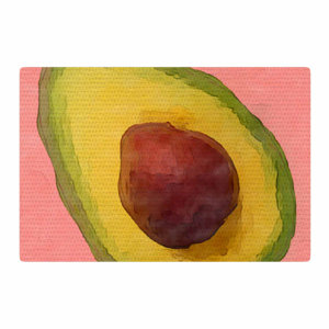 Oriana Cordero Avocado For Lola Green/Pink Area Rug