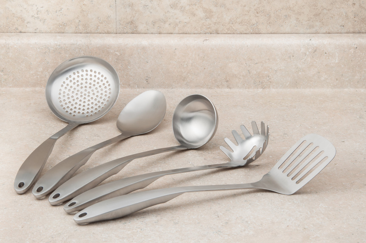 Cook Pro 5 Piece Stainless Steel Professional Kitchen Tool Set