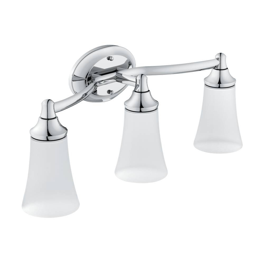 Moen Eva 3 Light Vanity Reviews Wayfair