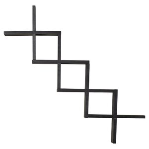 Lydon Criss Cross Wall Shelf (Set of 2)