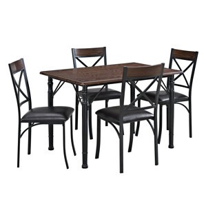 Nathanael 5 Piece Dining Set by Laurel Foundry M..