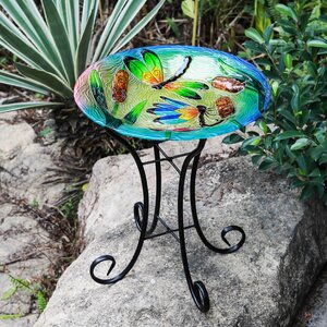 Dragonfly Birdbath