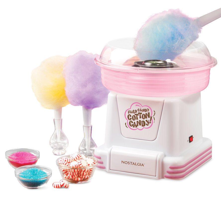 Nostalgia Electrics Hard Candy/Sugar Free Cotton Candy Maker & Reviews Wayfair