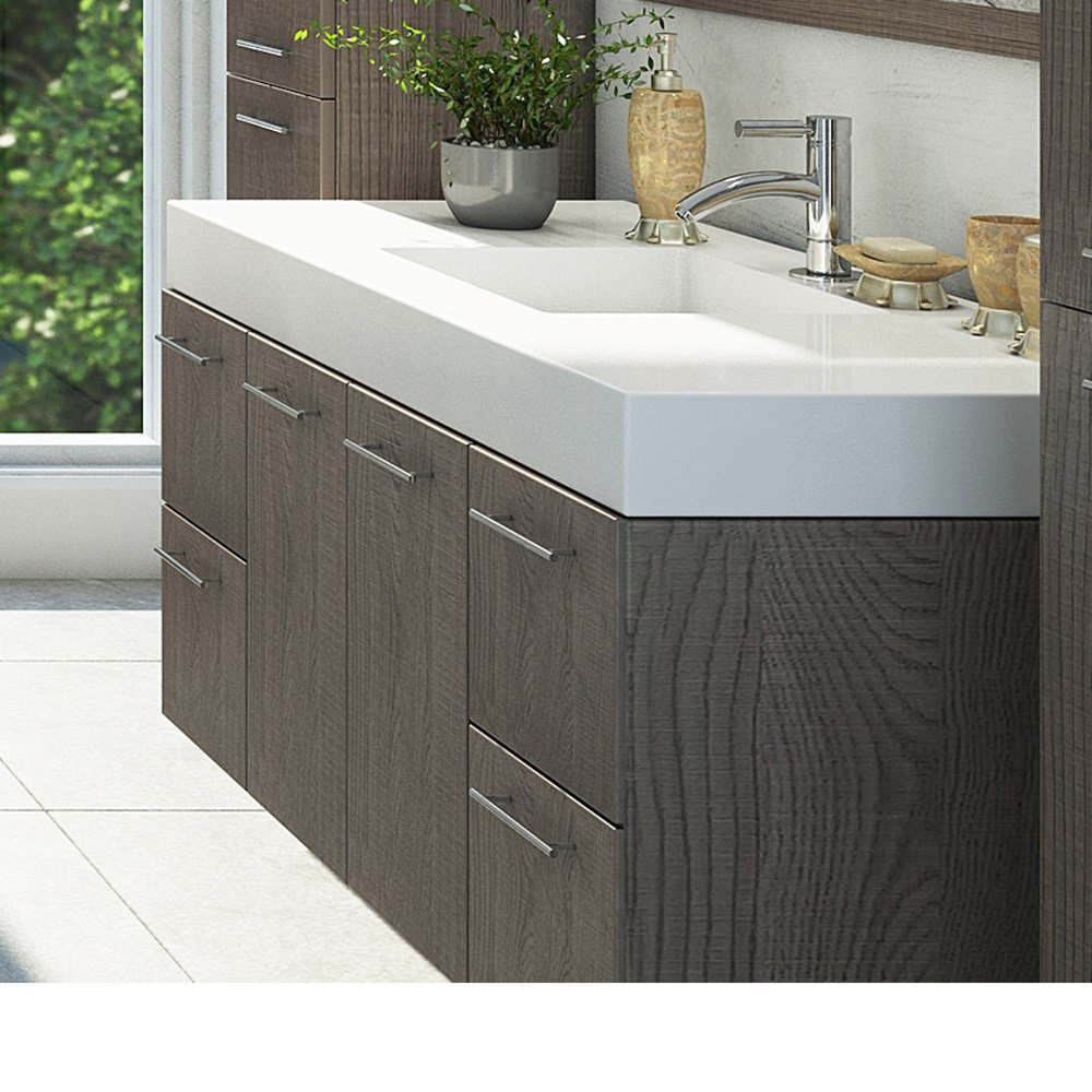 Orren Ellis Ophir 72 Wall Mounted Double Bathroom Vanity Wayfair