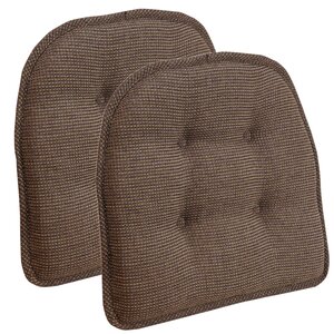 Gripper Tufted Chair Cushion (Set of 2)