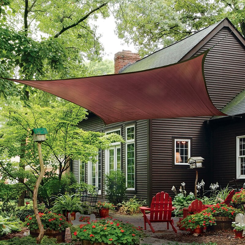 Shelterlogic 16' Square Shade Sail & Reviews 