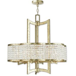 Rickmansworth 6-Light Crystal Chandelier