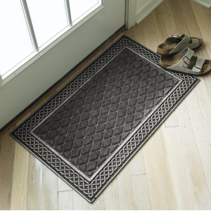 Weather Beaters Silver/Gray Polypropylene Mat