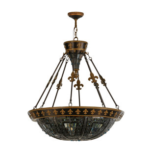 Fleur De Lis Lighting Fixtures Wayfair Fleur De Lis 6 Light Bowl Pendant