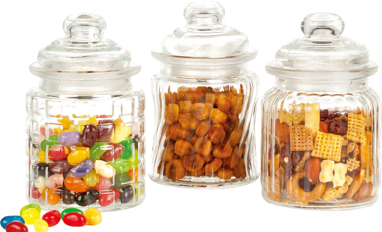 Longden 3 Piece Cookie jar Set & Reviews | Wayfair