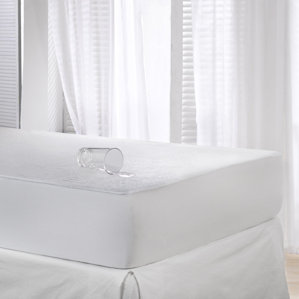 Cotton Terry Waterproof Mattress Protector by Linen Depot Direct