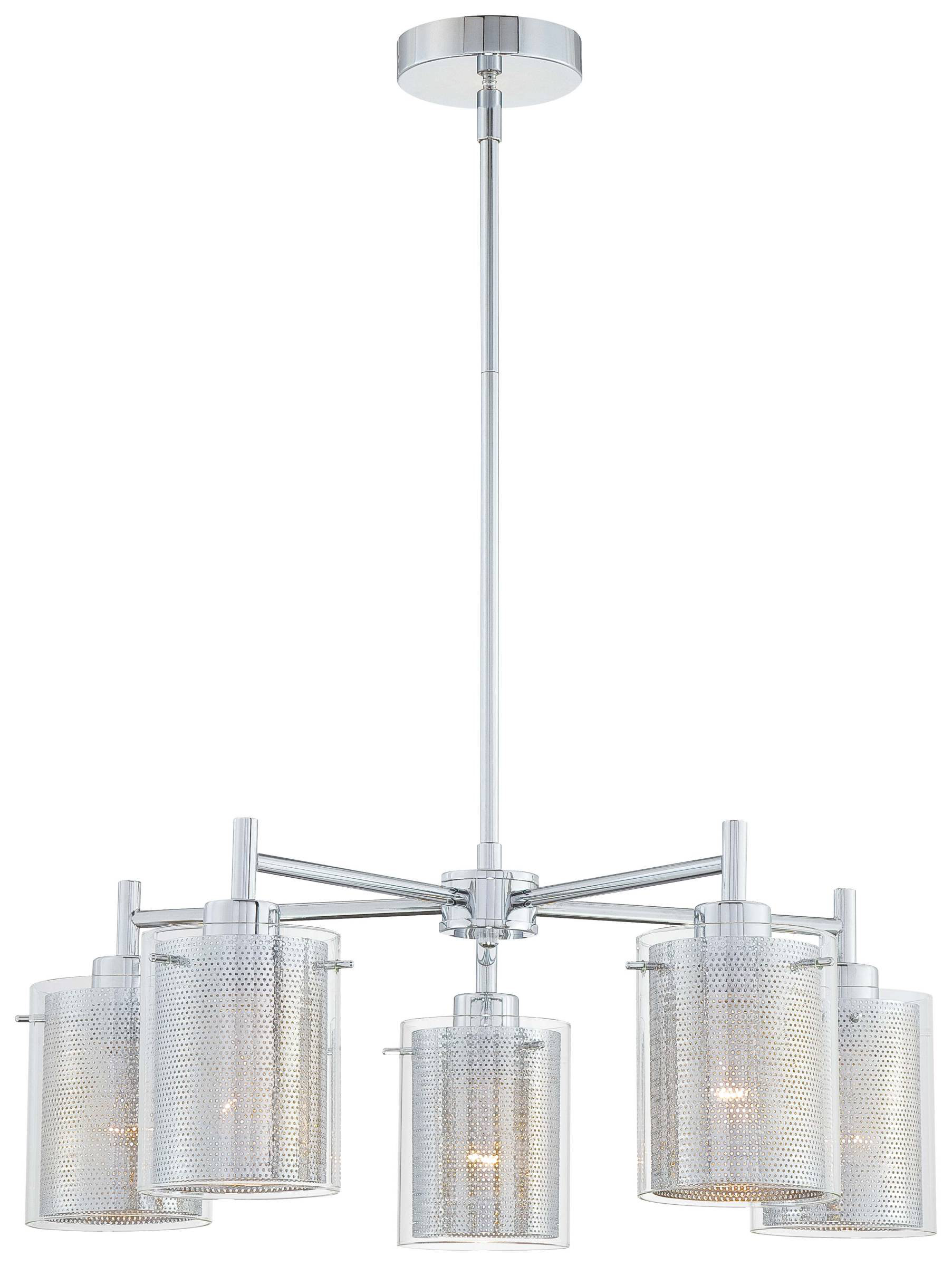 Zipcode Design Susan 5 Light Shaded Chandelier Reviews Wayfair