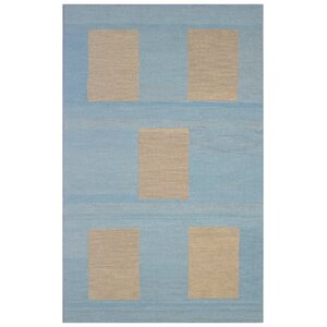 Wool Hand-Tufted Blue/Green Area Rug