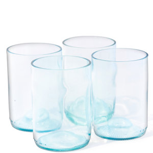 Wine Bottle Rocks Glass (Set of 4)