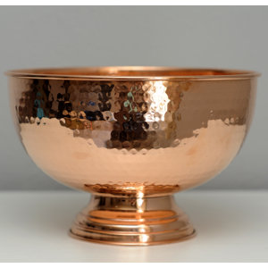 Hammer Copper Punch Bowl