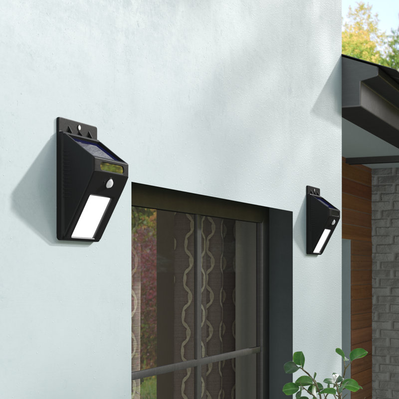 Modern Motion Sensor Solar 2 Light Outdoor Spotlight