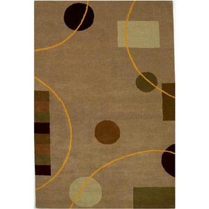 Contempo Beige/Brown Area Rug