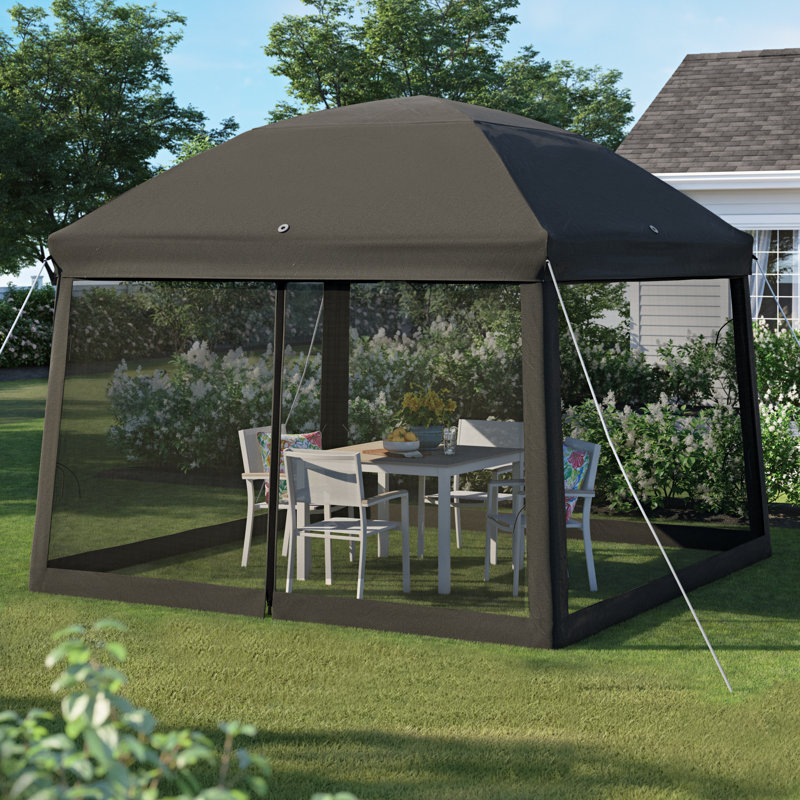 Sol 72 Outdoor Bayport 11 Ft W X D Steel Pop Up Gazebo Sol 72 Outdoor Bayport 11 Ft W X D Steel Pop Up Gazebo Reviews Wayfair