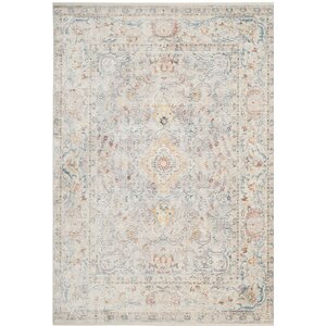 Soren Cream/Light Blue Area Rug