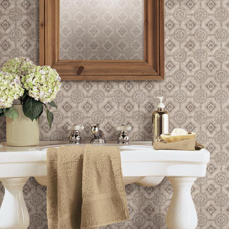 Punched tin wallpaper Punched tin wallpaper