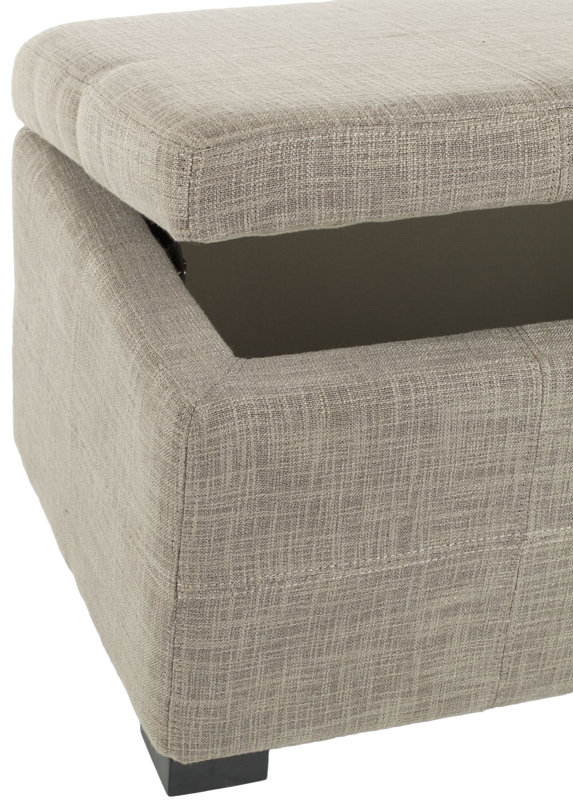 Safavieh Leon Storage Ottoman & Reviews Wayfair