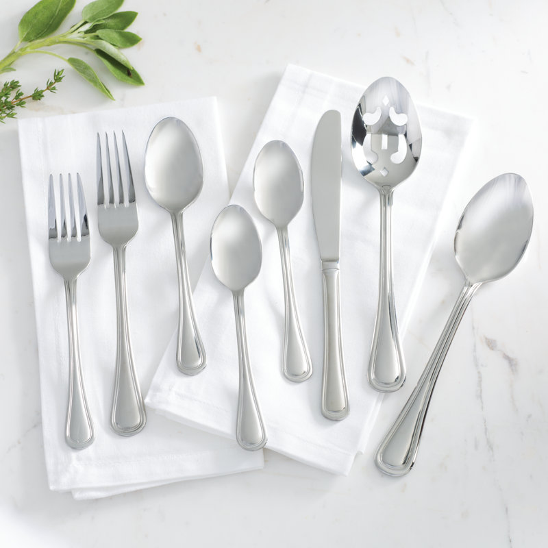 Southern Living Flatware Wayfair Hollis 74 Piece Flatware Set