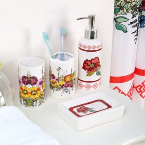 Playful Garden 18-Piece Bathroom Accessory Set