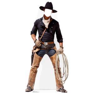 Cowboy Life-Size Cardboard Cutout Stand-In