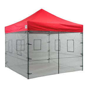 Pop Up Food Service Vendor Canopy Tent Sidewalls