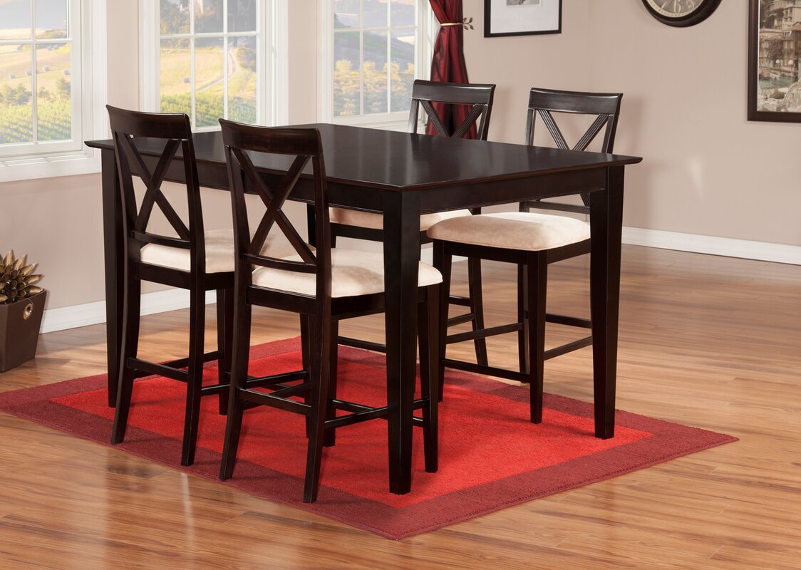 Andover Mills Crestwood 5 Piece Counter Height Dining Set Reviews   Crestwood 5 Piece Counter Height Dining Set 