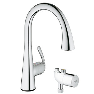 Grohe LadyLux3 Touchless Single Handle Single Hole Kitchen Faucet with Grohtherm Micro