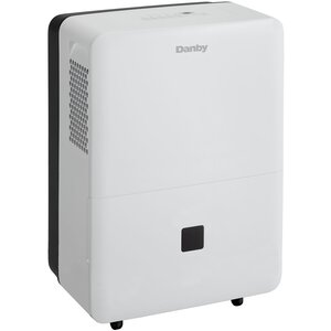 50 Pint Portable Dehumidifier with Casters