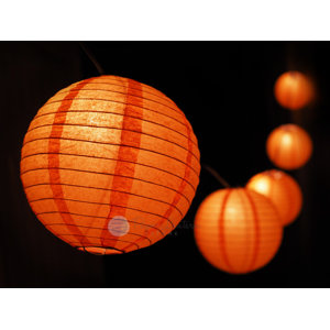 Halloween Jack O Lantern Pumpkin Paper Lantern String Light