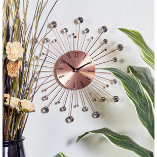 Copper Large Wall Clocks You Ll Love Wayfair Quickview