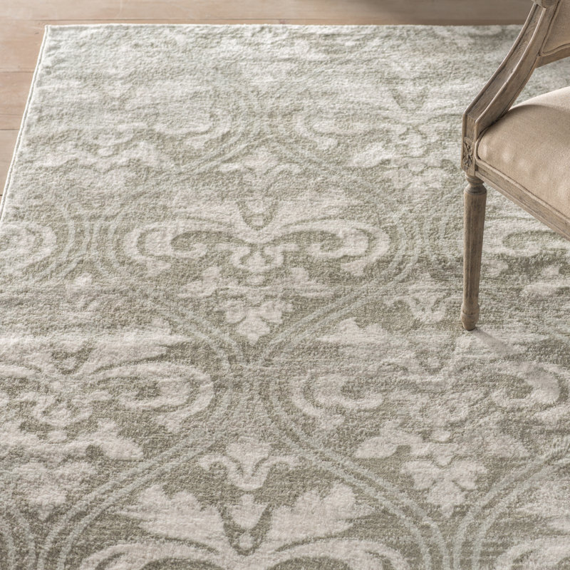 Angelique Neutral Gray Area Rug & Reviews Joss & Main