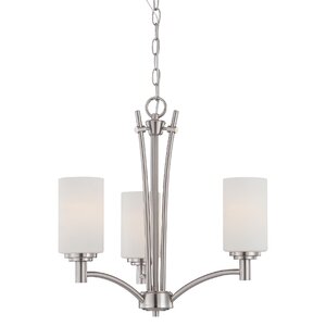 Cana 3-Light Indoor Shaded Chandelier