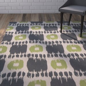 Crisler Grey Area Rug