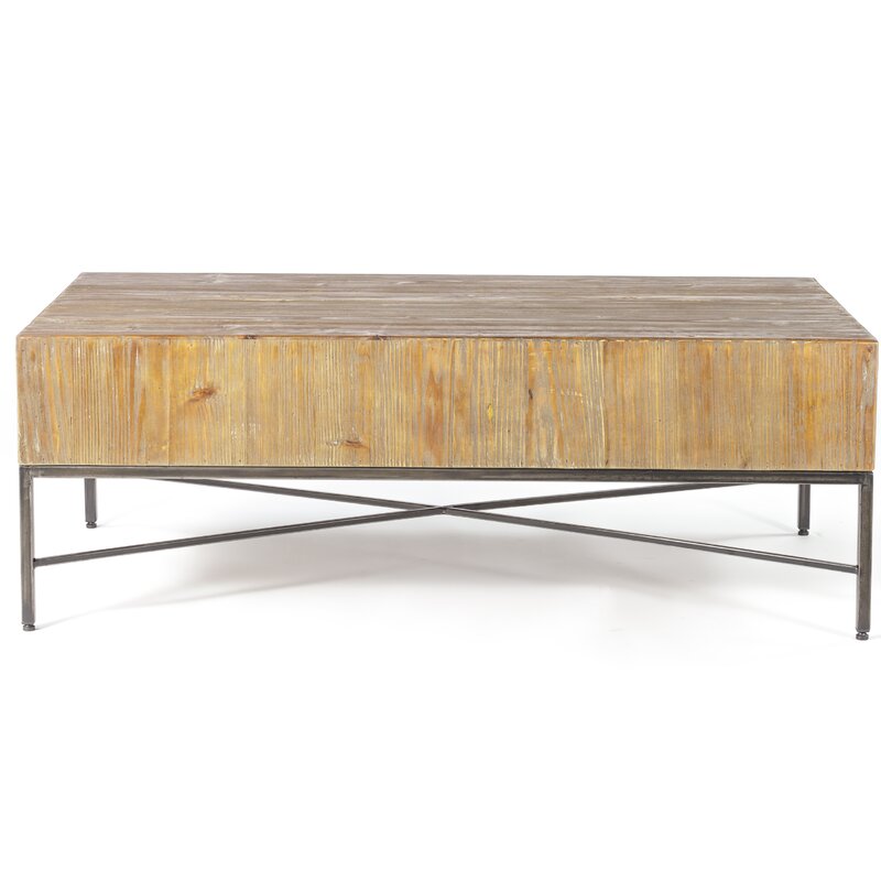 Design Tree Home Angora Reclaimed Wood Coffee Table Wayfair