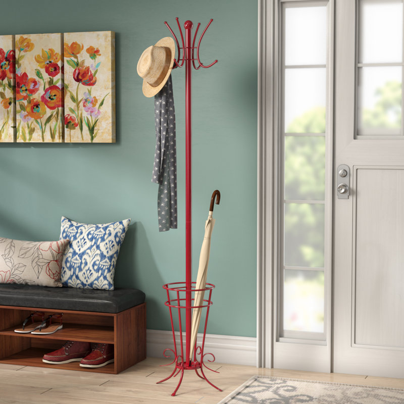 Andover Mills Coat Rack with Umbrella Holder & Reviews Wayfair