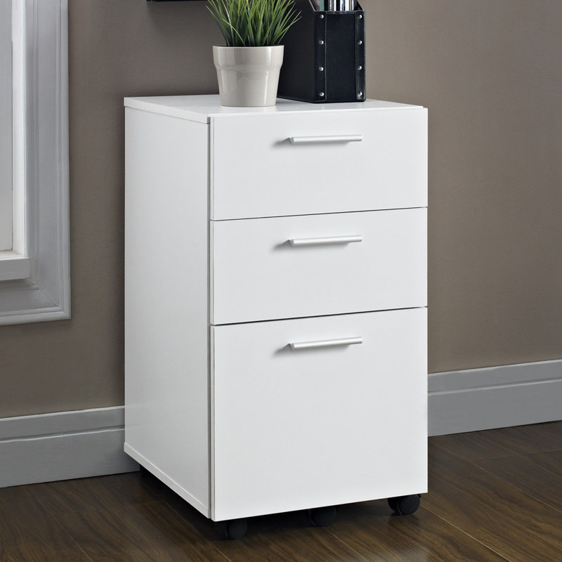 Magdalena 3 Drawer Mobile Filing & Reviews AllModern