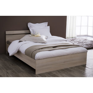 Futonbett Dinkel, 140 × 190 cm von Home Etc