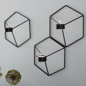 POV Metal Wall Candle Holder