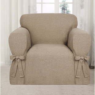 Chair Slipcovers You Ll Love Wayfair Box Cushion Armchair Slipcover